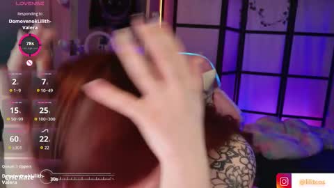 Snapshot of lilitslut chatting on 19, 11, 2025 Lilith online show from 19, 11, 2025