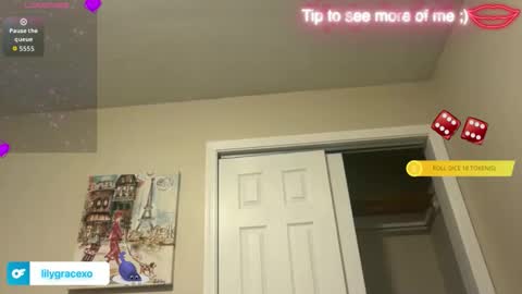 Snapshot of lilygracexoxo chatting on 13, 5, 2026 Lily Grace online show from 13, 5, 2026