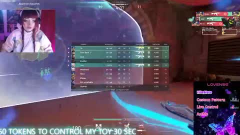 Snapshot of linddamortt chatting on 18, 10, 2025 CatalinaANIDEA online show from 18, 10, 2025