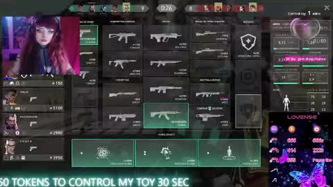 Snapshot of linddamortt chatting on 22, 10, 2025 CatalinaANIDEA online show from 22, 10, 2025