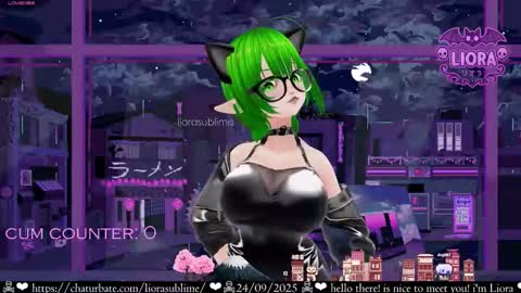 im Liora uwu   online show from 25, 9, 2025