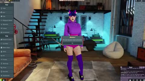 Snapshot of little_doll25 chatting on 3, 1, 2025 Succubus Blue online show from 3, 1, 2025