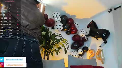 LUCA SANTOS online show from 1, 8, 2026