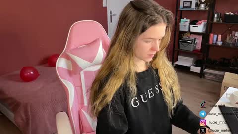 Lucie hot follow me on  online show from 3, 2, 2025