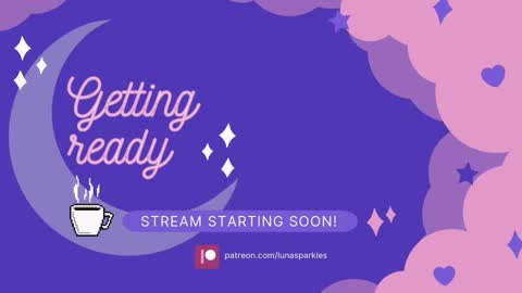 ..LunaSparkles. online show from 8, 1, 2026