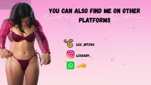 Snapshot of lux_bitchx chatting on 25, 7, 2026 lux_bitchx online show from 25, 7, 2026