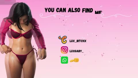 Snapshot of lux_bitchx chatting on 29, 7, 2026 lux_bitchx online show from 29, 7, 2026