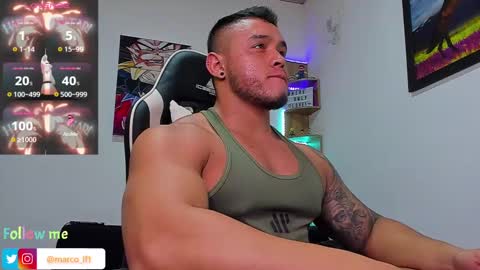 Snapshot of marco_diaz1 chatting on 4, 1, 2025 Marco Diaz online show from 4, 1, 2025