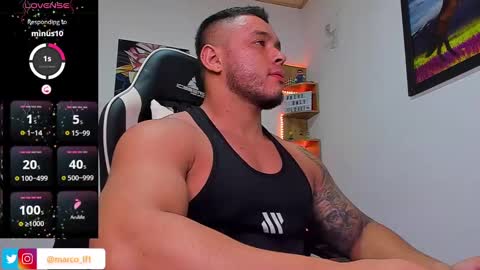 Snapshot of marco_diaz1 chatting on 21, 1, 2025 Marco Diaz online show from 21, 1, 2025