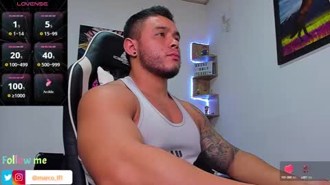 Snapshot of marco_diaz1 chatting on 25, 2, 2025 Marco Diaz online show from 25, 2, 2025