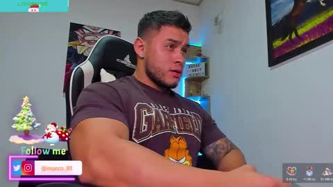 Snapshot of marco_diaz1 chatting on 17, 12, 2025 Marco Diaz online show from 17, 12, 2025