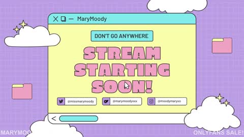 Snapshot of marymoody chatting on 22, 11, 2025 Mary Moody online show from 22, 11, 2025