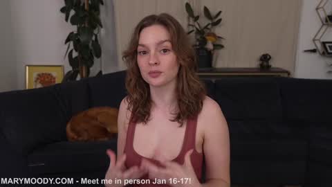 Snapshot of marymoody chatting on 7, 1, 2026 Mary Moody online show from 7, 1, 2026