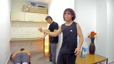 Snapshot of masters_sexx chatting on 27, 1, 2025 Team Cris Darwin- Fernando- Stiven- David online show from 27, 1, 2025