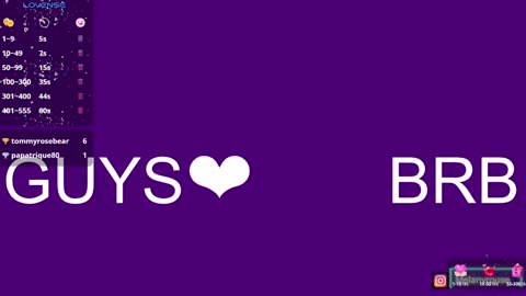 melanyrouse1 online show from 2, 2, 2025