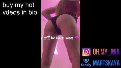 Mia Martskaya online show from 7, 6, 2026