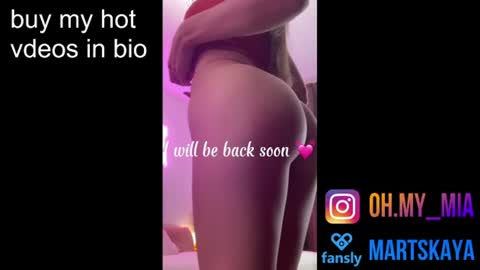 Mia Martskaya online show from 14, 6, 2026