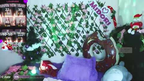 Midori 7u7 online show from 4, 1, 2025