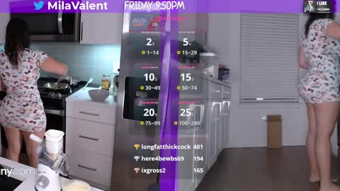 Snapshot of milavalentinax chatting on 22, 2, 2025 Mila Valentina online show from 22, 2, 2025