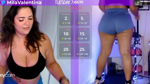 Snapshot of milavalentinax chatting on 26, 2, 2025 Mila Valentina online show from 26, 2, 2025