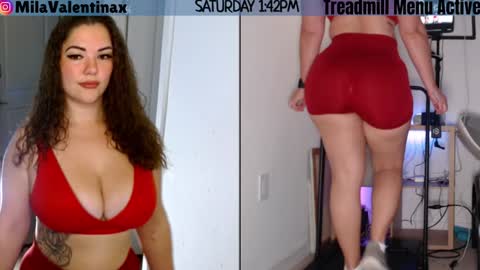 Snapshot of milavalentinax chatting on 10, 1, 2026 Mila Valentina online show from 10, 1, 2026