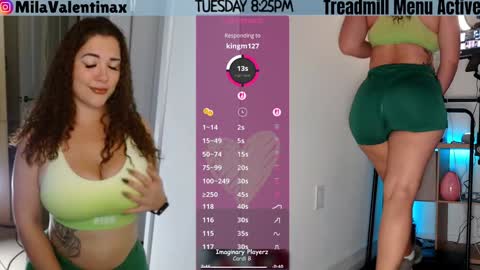 Snapshot of milavalentinax chatting on 18, 3, 2026 Mila Valentina online show from 18, 3, 2026