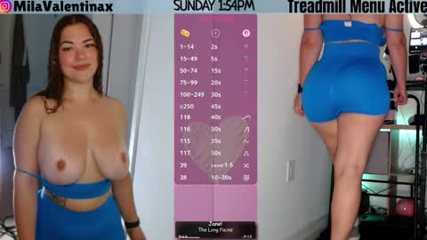 Mila Valentina online show from 26, 4, 2026