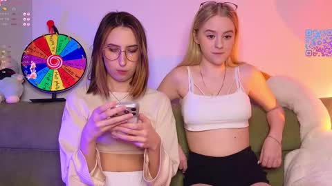 MilaBlack and  StacyBlonde Today unboxing Lovens OMG online show from 16, 2, 2026