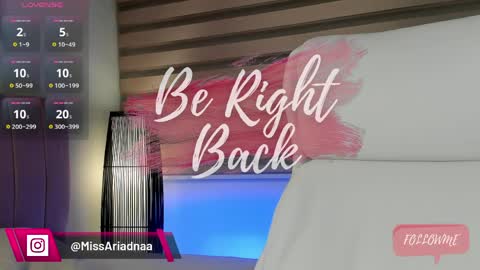 Ariadna Ruiz online show from 29, 4, 2026