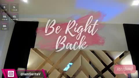 Sara Vanegas online show from 23, 4, 2026