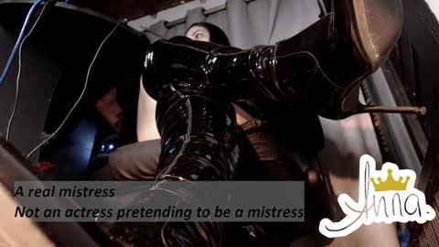 Mistress Anna Alves online show from 10, 12, 2024