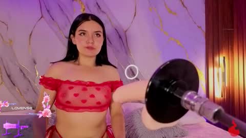 New girl Emily Valentina  Michelle online show from 14, 2, 2026
