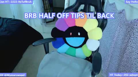 Snapshot of mymaryangel chatting on 23, 1, 2025 mymaryangel online show from 23, 1, 2025