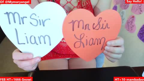 Snapshot of mymaryangel chatting on 13, 2, 2025 mymaryangel online show from 13, 2, 2025