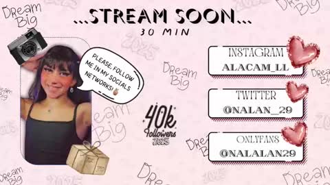 Onlyf4s nalalan29 online show from 16, 1, 2025