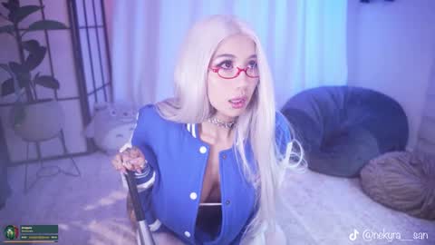 Snapshot of nekyra_san chatting on 9, 11, 2025 Mely Birthday party saturday night BYO online show from 9, 11, 2025