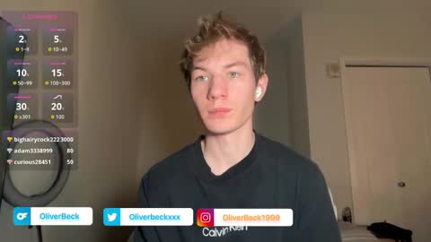 Oliver Beck online show from 21, 4, 2026