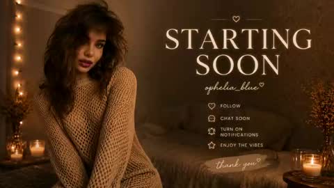 ophelia blue online show from 9, 6, 2026