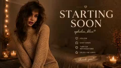ophelia blue online show from 21, 7, 2026