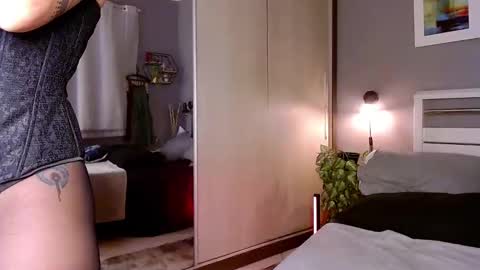 My alter ego Betinna Flowers - a tattooed Miss  -   Are you missing me come in here  -  online show from 8, 3, 2025