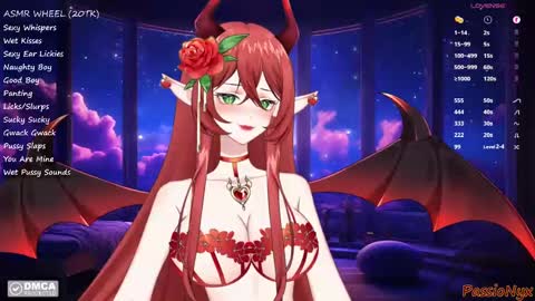 Succubus Nyx online show from 17, 1, 2025