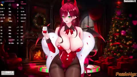 Succubus Nyx online show from 23, 12, 2025