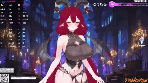 Succubus Nyx online show from 7, 2, 2026