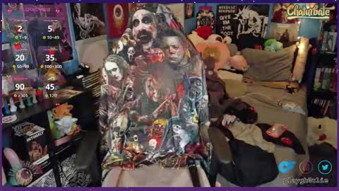 Snapshot of playgh0ul chatting on 25, 10, 2025 playgh0ul Ghoulie online show from 25, 10, 2025