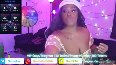 Queen Cherise Roze online show from 16, 12, 2024
