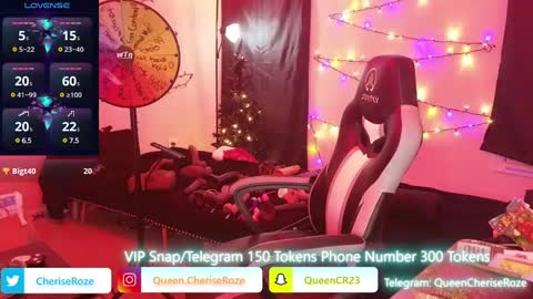 Queen Cherise Roze online show from 17, 12, 2024