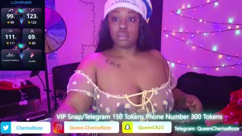 Queen Cherise Roze online show from 24, 12, 2024