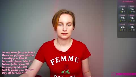 Cherry  Miss Cherry online show from 16, 6, 2026