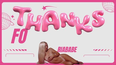 Snapshot of riababe chatting on 31, 1, 2025 ria online show from 31, 1, 2025