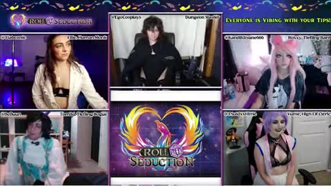 Roll For Seduction online show from 26, 3, 2026